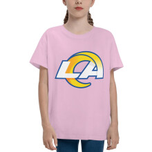 Rams ungdoms kortärmad rundhalsad t-shirt för sportfans