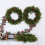 Artificial Christmas Wreath Green Pine 13.7 Inch 4