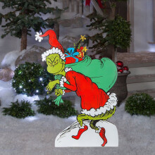 Green Monster LED Outdoor Decoration Acrylic Figure with