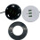 YIEMEEN recessed desk power socket with double USB 3-port 6