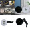 YIEMEEN recessed desk power socket with double USB 3-port 2