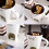 Chocolate Fondue Cups with Forks Set White 5