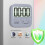 Digital Countdown Timer for Kids with Magnet 2 Pack 4