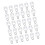 Roulettes robustes pour rails de rideaux de plafond (30 pièces) 4