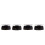 Black guitar and amp volume tone control knobs set of 4 2