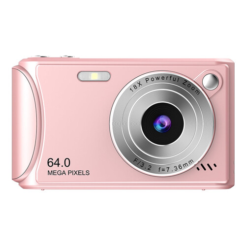Retro Digital Camera 18x Zoom 2.4" IPS Screen HD Photo 1