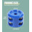 Rubber Winch Stopper for Synthetic Rope Blue 1 Pack 7