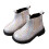 Toddler Boots Mesh Lace Breathable White Size 12-15 Months 3