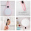 15X Magnifying Handheld Mirror, Compact, Multifunctional, Lightweight, Adjustable Stand, 9x4.7 Inches 4