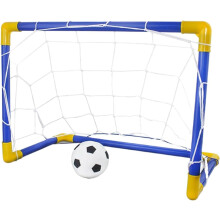 Portería de fútbol portátil para niños, red de jardín para entrenamiento exterior