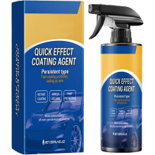 Quick Effect -auton pinnoitussuihke 120 ml, vedetön pesu- ja kiillotusaine kiillon suojaamiseksi