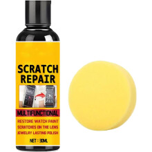 30ml Car Glass Scratch Remover Wax, Multifunctional Window Repair Kit