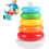 Rainbow Stacking Building Rings Tower, Early Educational Learning Toy 1