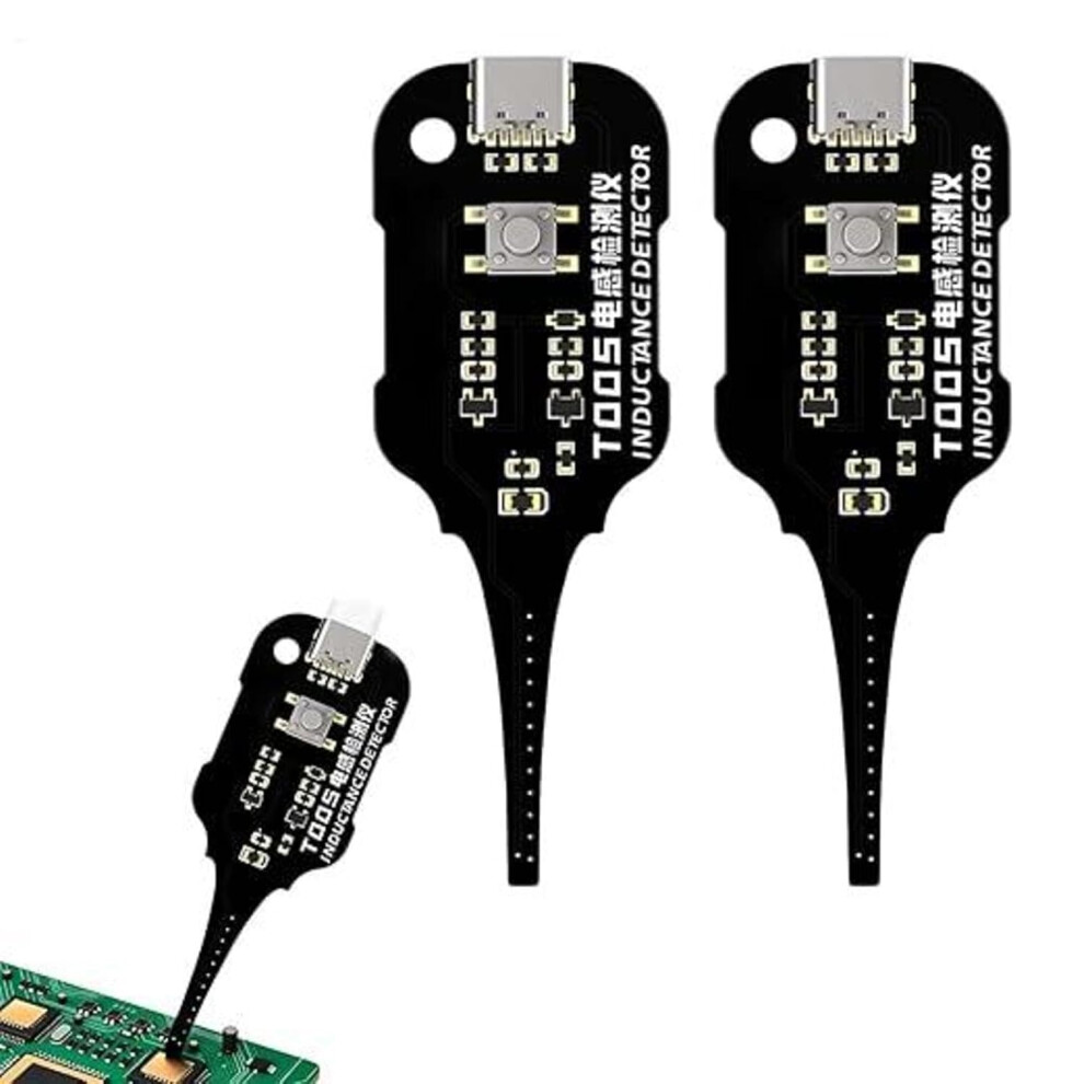 2Pcs Electrical Inductance Tester, Motherboard Component Coil Detector 5437706387701