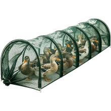 Foldable Sun Protection Chicken Tunnel, Quick Installation Net Cover