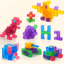 Jelly Blocks - 120 Stuks Zachte Silicone Stapelblokken