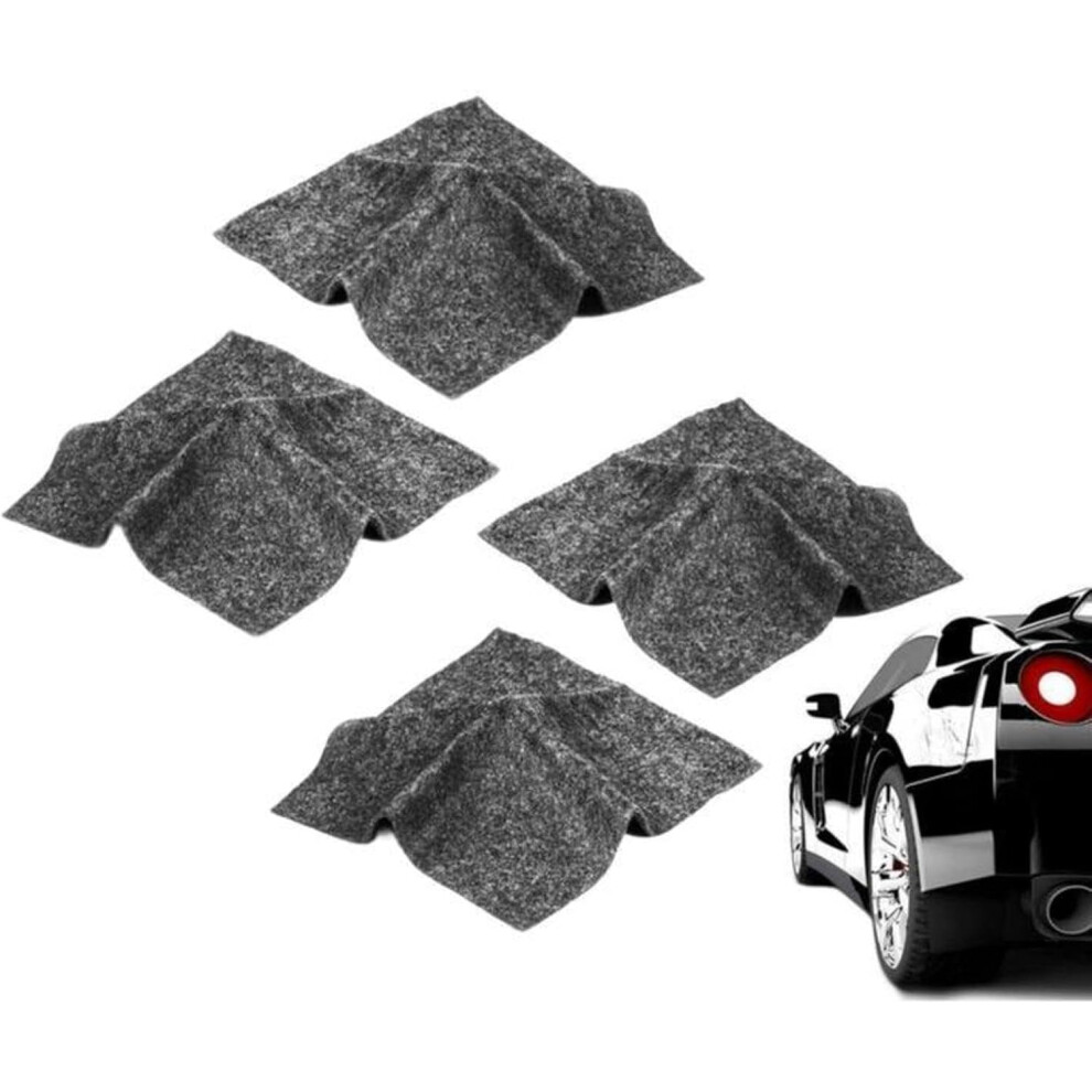 4Pcs Reusable Car Scratch Remover Cloth, Nano Repair Polishing Wipe 5437706404187