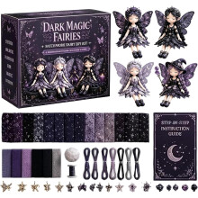 Kit couture fées fleurs, 3D, débutants