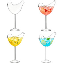 Vogelglazen - 4 Stuks 5oz/150ml Vogelcocktailglazen