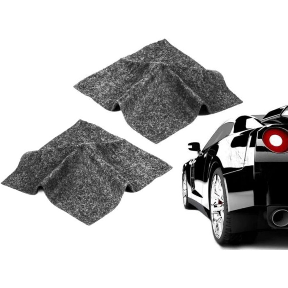 2Pcs Reusable Car Scratch Remover Cloth, Nano Repair Polishing Wipe 5437706404194