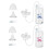 2 biberons anti-colique, 300ml, sans mains 1