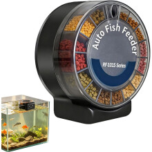 Comedero automático para peces, dispensador de alimentos