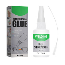 30g All Purpose Glue, Waterproof Quick Drying Adhesive for Metal Rubber