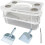 Kit élevage vers farine, transparent, pour reptiles 1