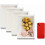 Shadow Box Frame Wood 8x6 Inch White 4 Pack 7