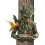 Mangeoire oiseaux, visage arbre, déco 1