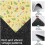 Yellow Easter Rainbow Kitchen Rugs Set of 3 3
