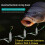 Fishing Triple Hook Reverse Bottom Line Free Floating Set 4