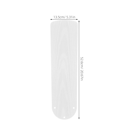 Deckenventilatorflügel, Holzmaserung, Kunststoff, 1 Stück 1