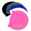 Silicone Swimming Cap with Ear Protection One Size 5