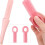 Toe Scrubber Brush Soft Silicone Bristles Ergonomic Handle 6