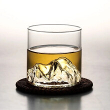 Coffret de verres à whisky japonais 3D motif glacier (17 cl)