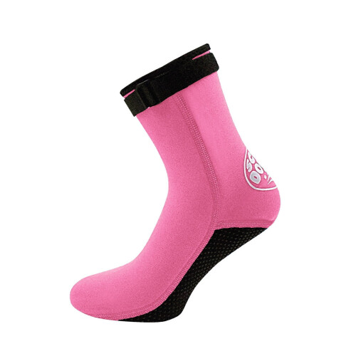 Water Socks for Women Neoprene Pink 1 Pair 2