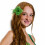 St. Patrick's Day headband green flower 1 piece 2