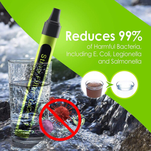 Water Filter Straw Portable Purifying Device 4-Pack 2