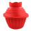 Formas de silicone para cupcakes de 18 cm (7 polegadas), próprias para lava-louças, antiaderentes. 3