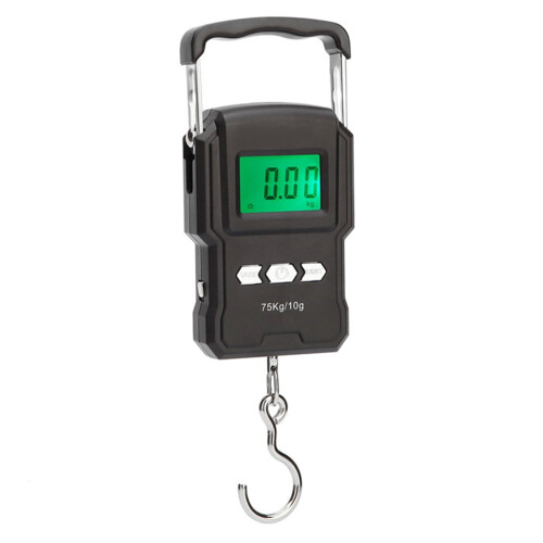 Handheld Luggage Scale LCD ABS Steel Handle 1 Pack 2