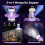 Fly Trap and Bug Zapper 2000V 3-in-1 White 4
