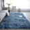 Silk Wool Blend Bedside Rug Non-slip 60x90cm 4