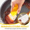 Soft Scraper for Pot Bottom Cleaning Food-Grade Silicone 1 7