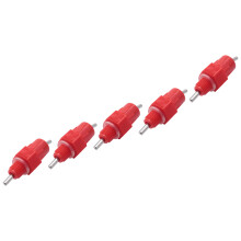 10pcs Water Nipples Stainless Steel Drinker Poultry Chicken Duck Screw