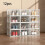 Transparent Plastic Shoe Box White 12pcs Moisture-Proof 2