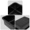 Plastik busboks, sort, 23 l, 4 stk. 3