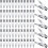 Ensemble de 100 coupe-ongles en acier inoxydable 2
