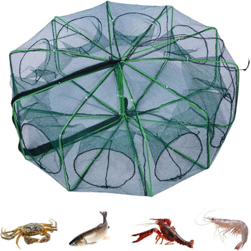 Kit di trappole da pesca pieghevoli per acqua dolce e salata 1