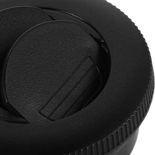 Car Air Vent Deflector Round Louvered Dashboard Mount 2